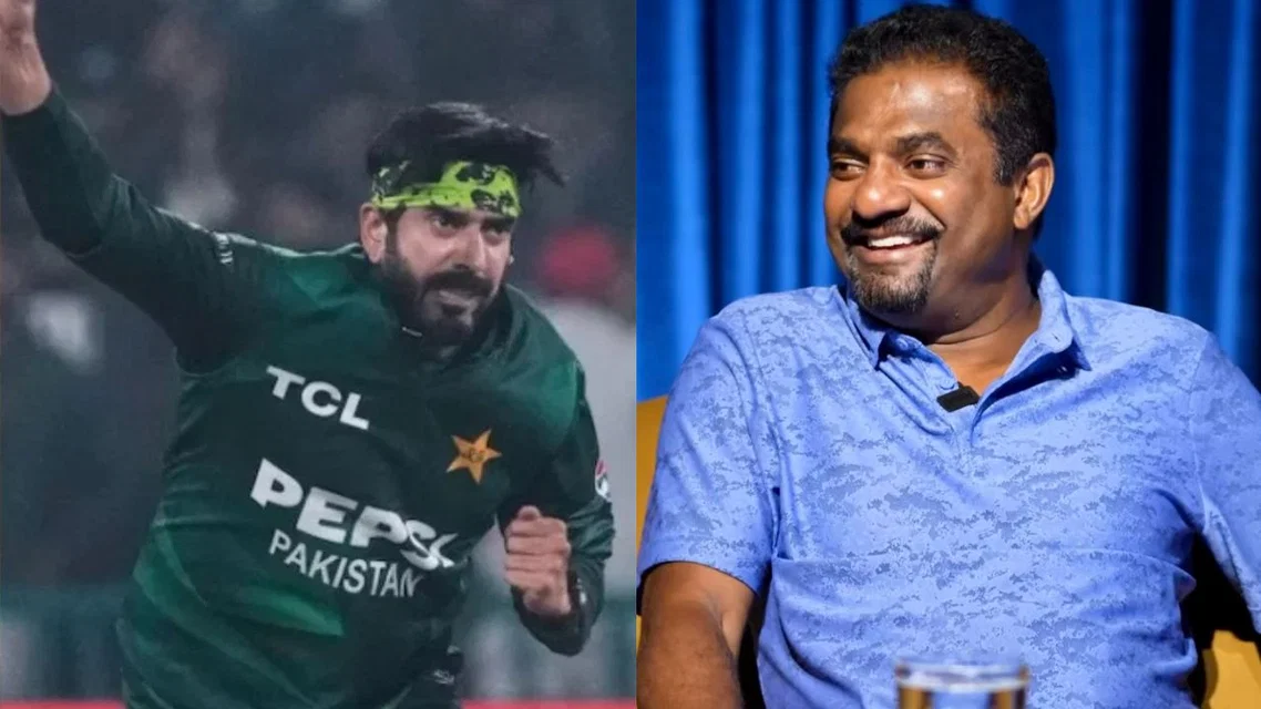 Muttiah Muralitharan calls out Usman Tariq [Source: AP, @Shanu_3010/x]