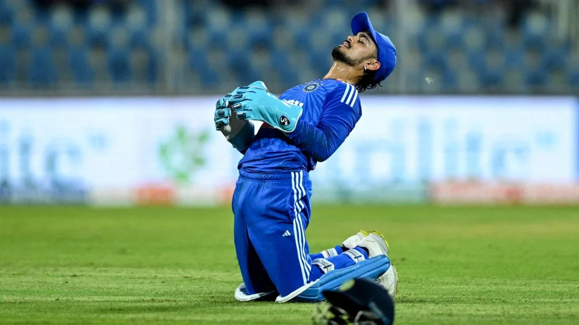 Ishan kishan injured [Source: AFP]
