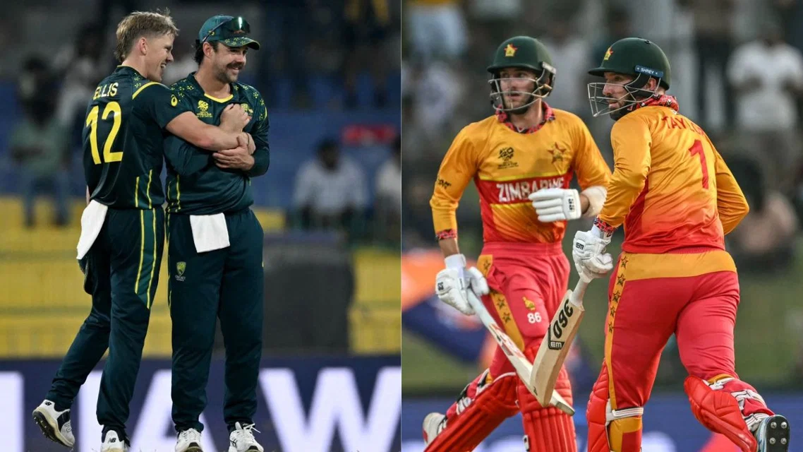 Australia vs Zimbabwe - (Source: AFP)