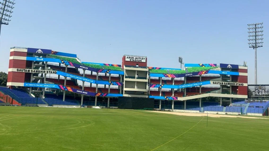 Arun Jaitley Stadium, Delhi (Source: @vikrantgupta73/x.com)