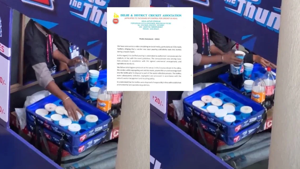 DDCA responds to viral video [Source: @deepu_drops, @delhi_cricket/x]