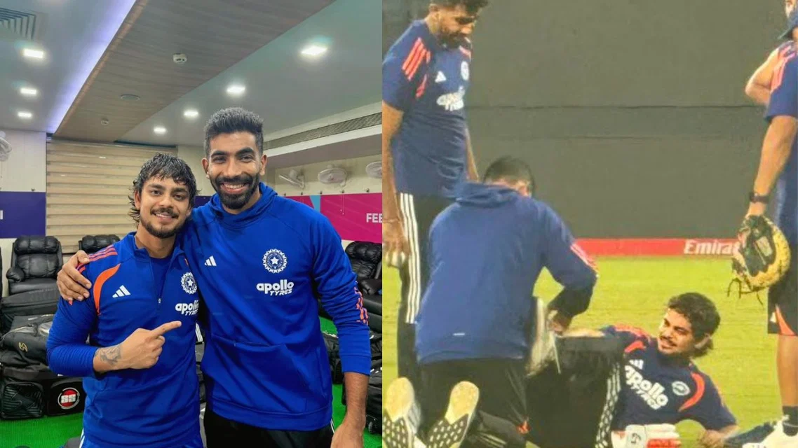 Bumrah breaks silence on Kishan's injury [Source: X]
