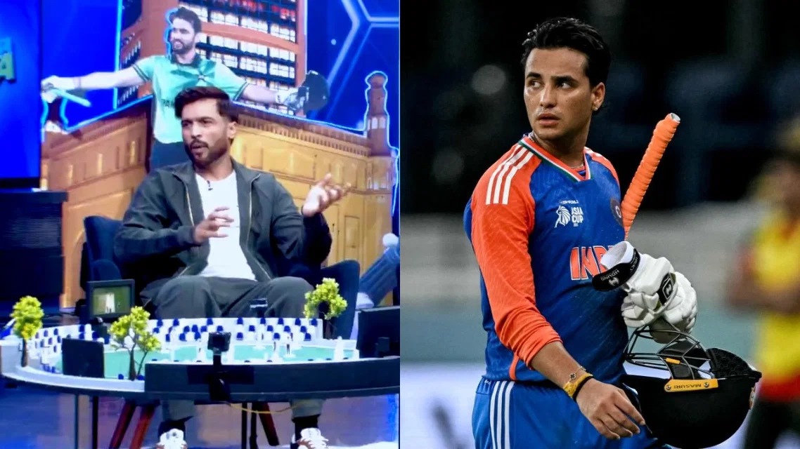 Amir insults Abhishek Sharma [Source: X, AFP]
