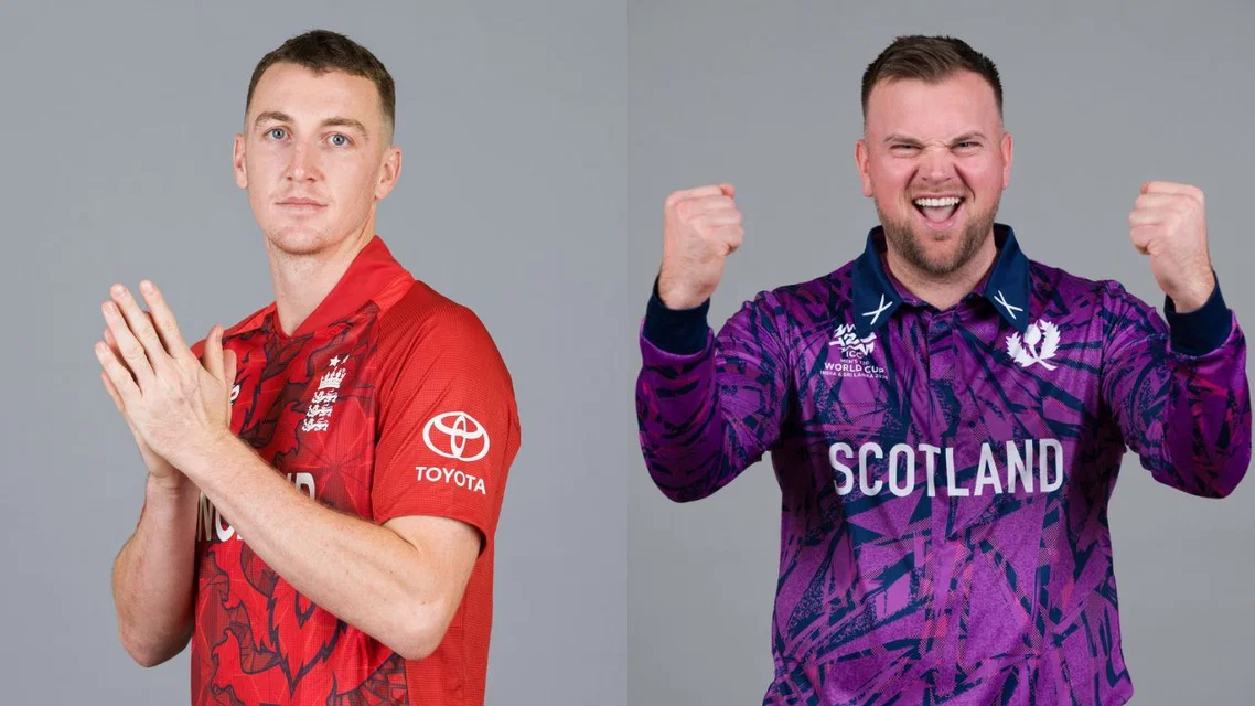 ENG vs SCO Match 23 Predictions. [Source - @icc/x.com]