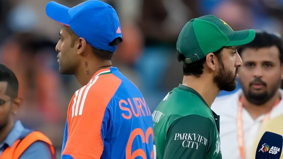 Suryakumar Yadav and Salman Ali Agha (Source:X)