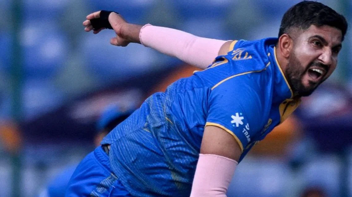 Pakistan-born Junaid Siddique stars for UAE [Source: @ICC/x]