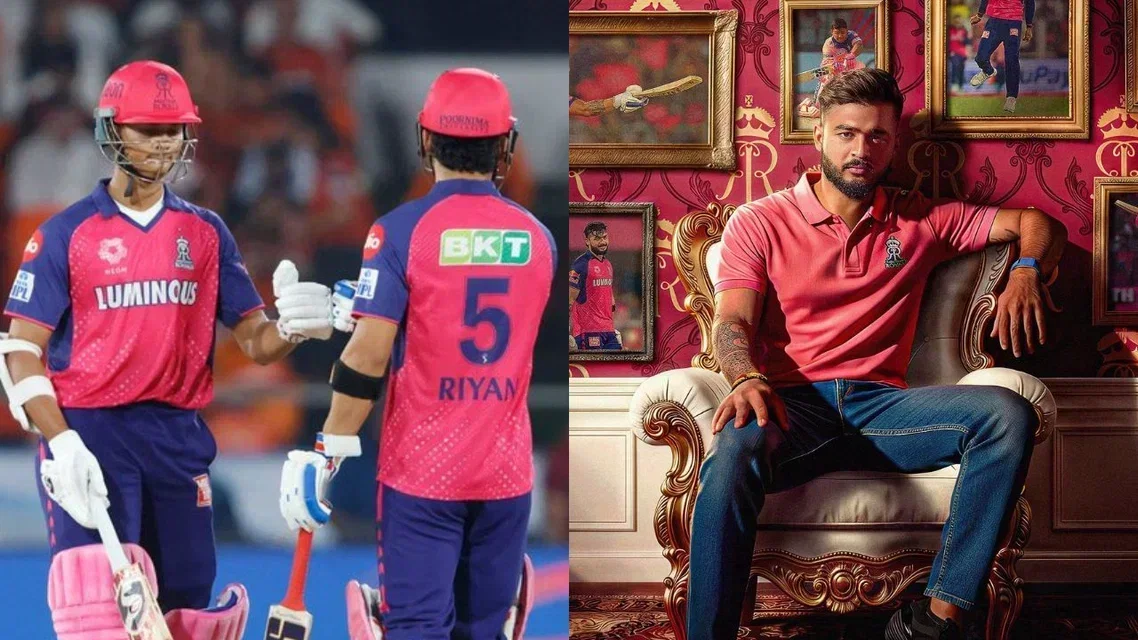 Jaiswal's Message After Riyan Parag named RR captain. [Source - @ipl/@rajasthanroyals/X.com]