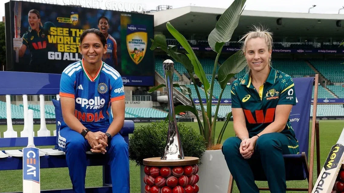 IND-W vs AUS-W Where to Watch the 1st T20I. [Source - AFP Photos]