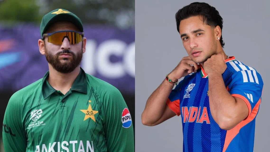 Salman Agha and Abhishek Sharma [Source: @rudemiss18, @ApkiPurnima/x.com]