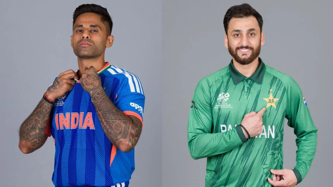 IND vs PAK Stats Preview. [Source - @icc/x,com]