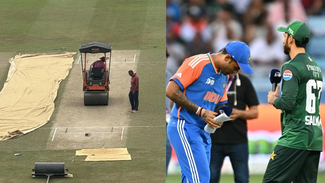 India vs Pakistan pitch - (Source: X.com)