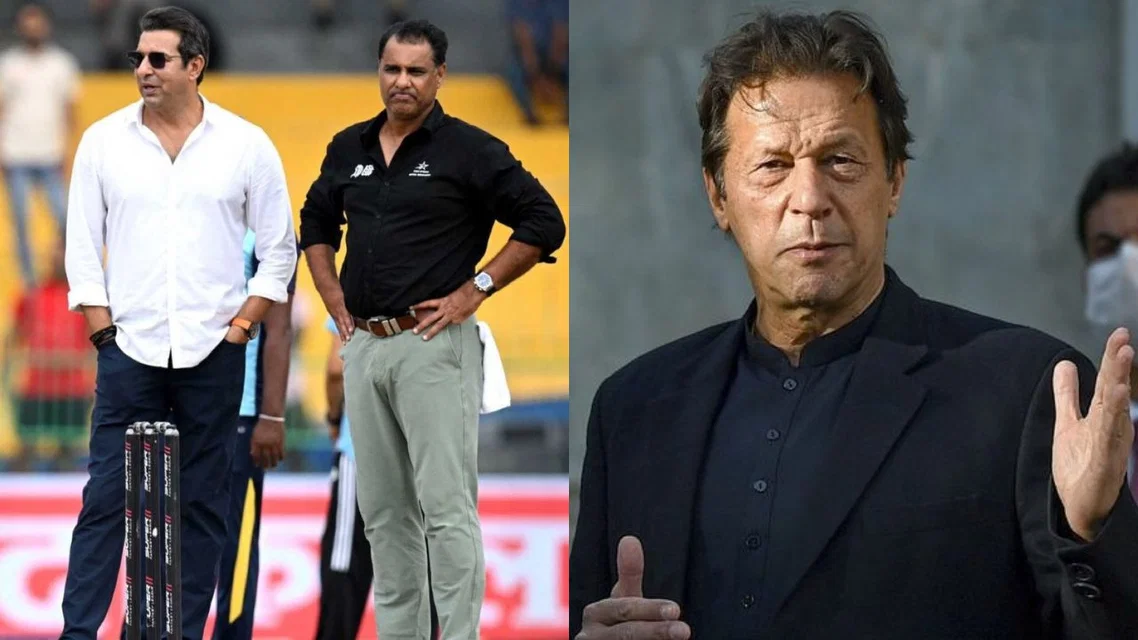 Wasim Akram, Waqar Younis and Imran Khan [Source: @Rnawaz0, @mufaddal_vohra/x.com]