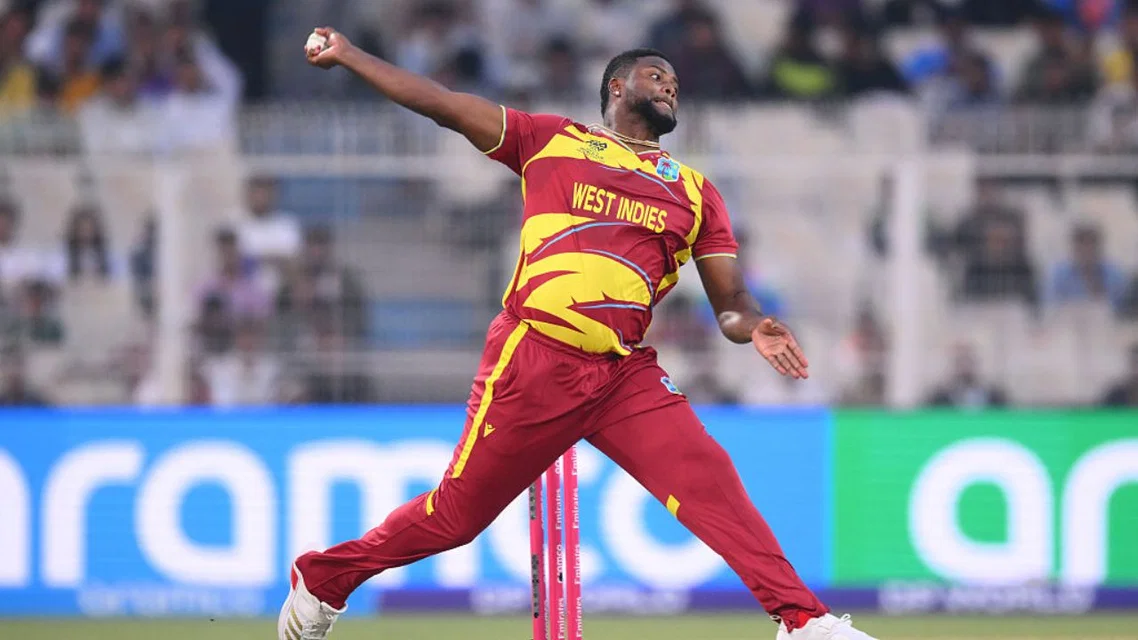 Romario Shepherd has picked up an injury [Source: @imArshit/x.com]