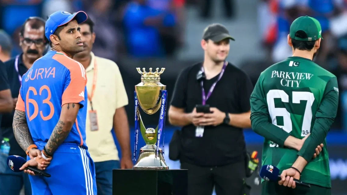 Suryakumar Yadav (L) and Salman Ali Agha (R) (Source: X)