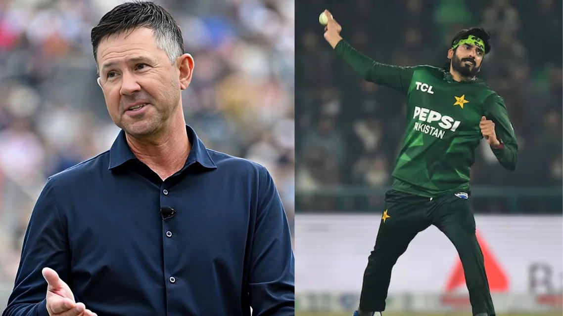 Ricky Ponting on Usman Tariq's bowling action (Source:X)