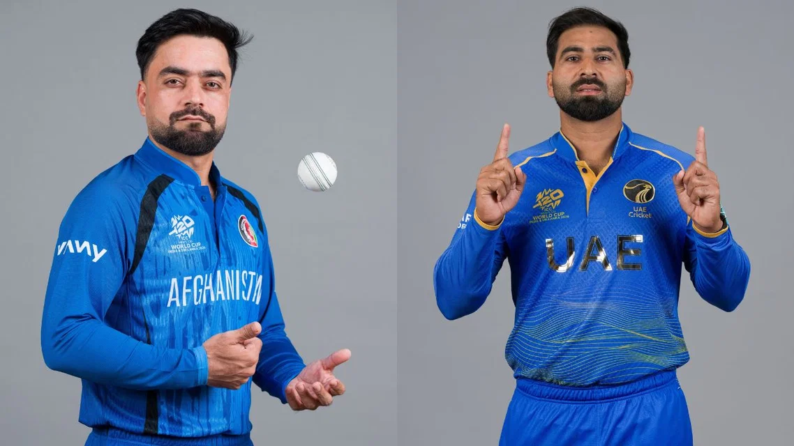 Where to watch the AFG vs UAE match (Source: @ACBofficials/x.com, @ICC/x.com)