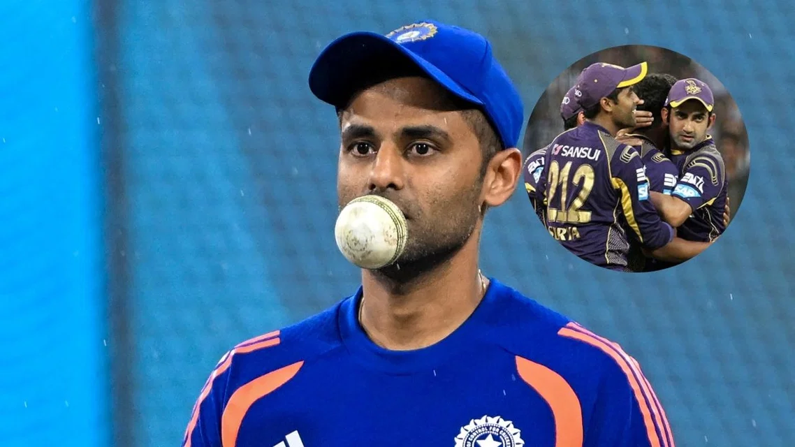 Suryakumar Yadav bowled to prepare for Usman Tariq [Source: AFP Photos]