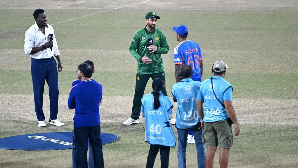 India put into bat by Salman Agha [Source: AFP]