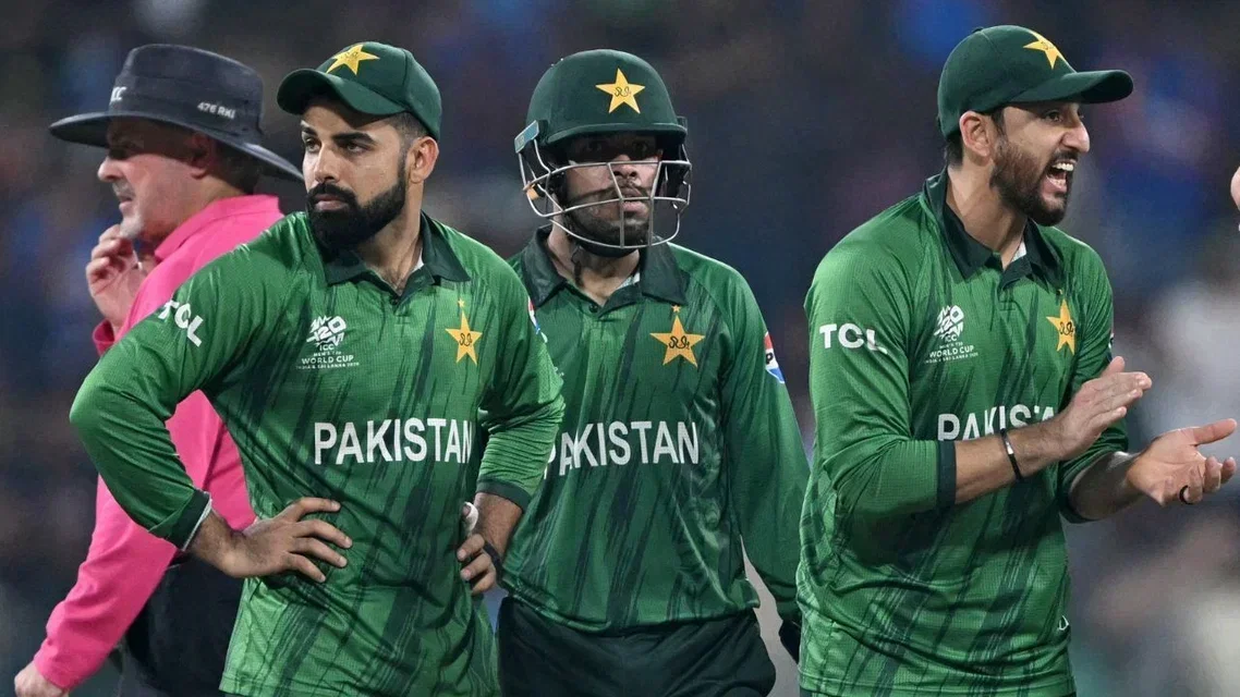 Pakistan suffered a heavy 61-run loss vs IND [Source: AFP]