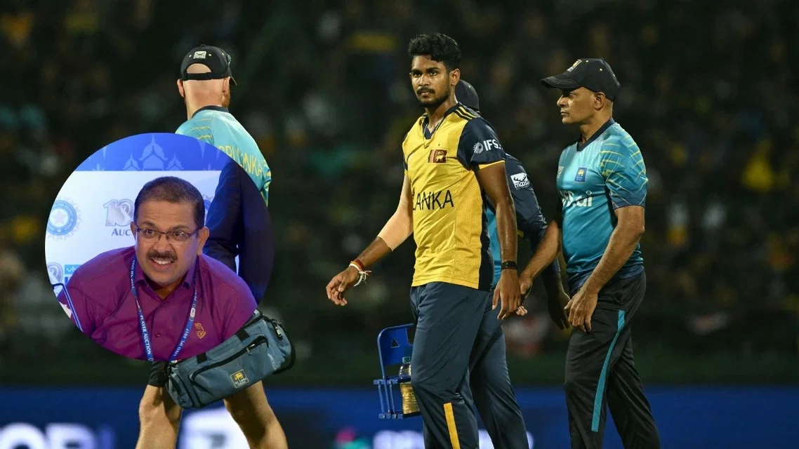 Pathirana walks out of the field [Source: AFP]