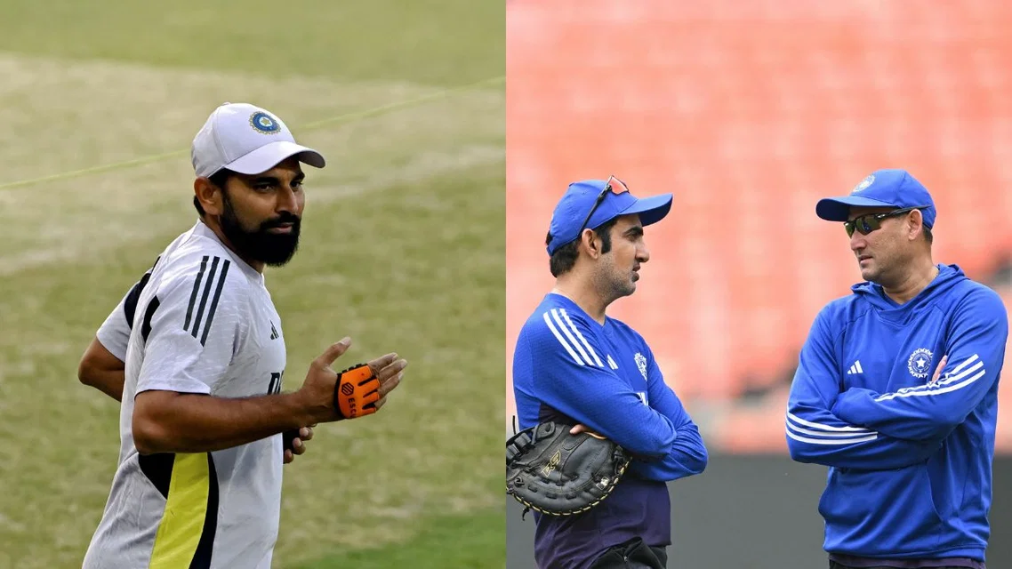 Mohammed Shami issues reminder to Agarkar, Gambhir [Source: AFP]