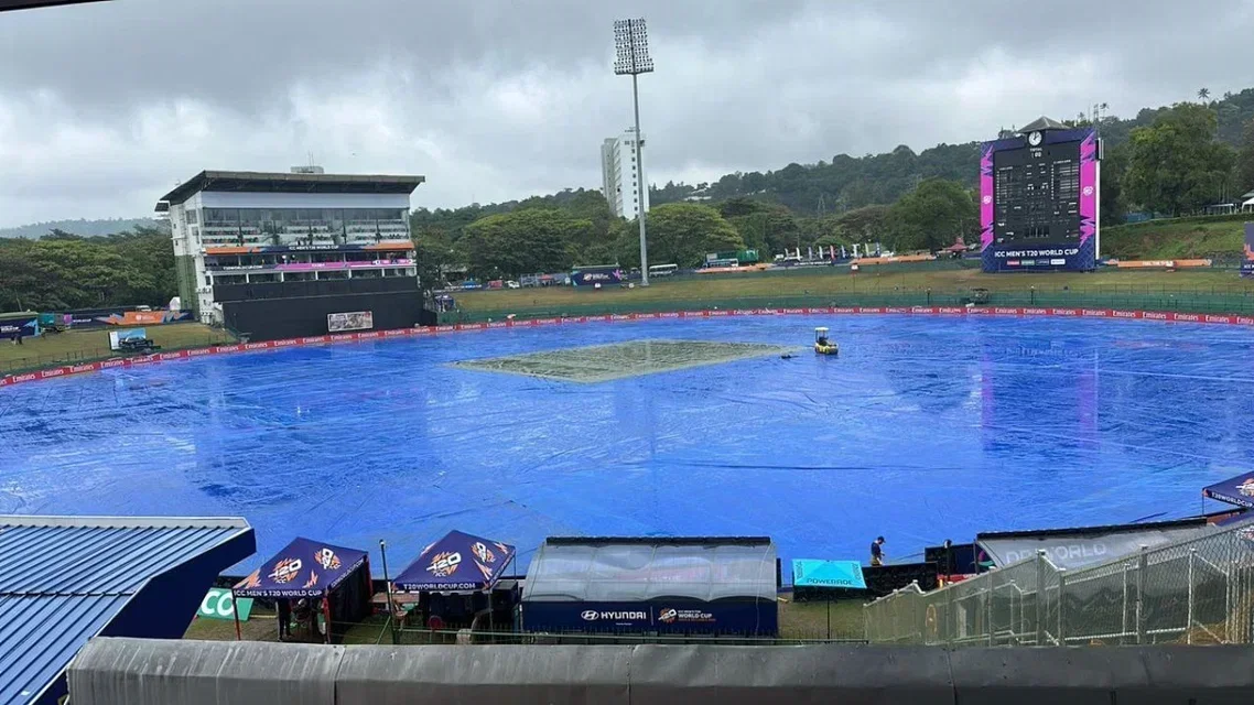 It's raining in Pallekele, IRE vs ZIM toss delayed [Source: X]