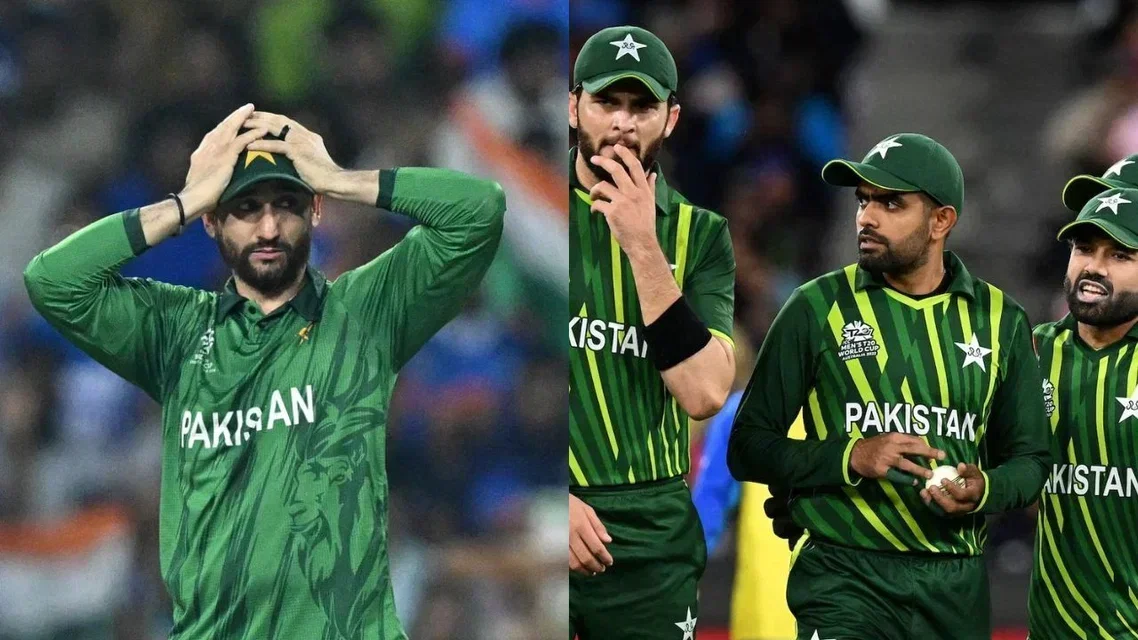 Salman Ali Agha Shaheen Afridi Babar Azam Mohammad Rizwan for Pakistan. Image Credits: X