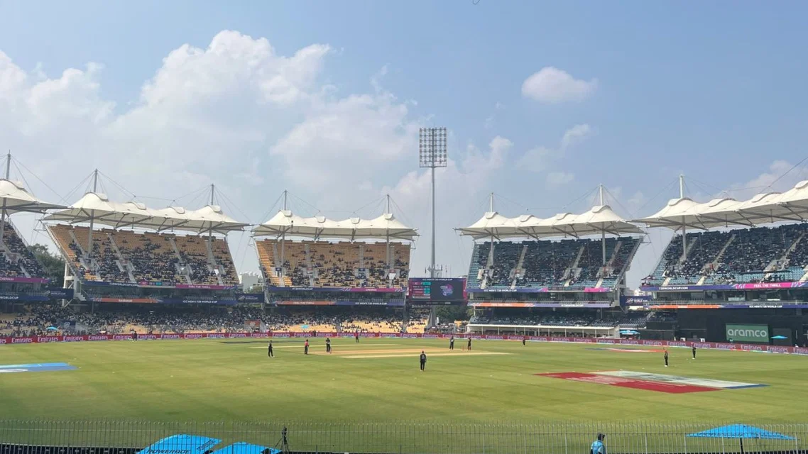 AFG vs CAN Weather and Pitch Report. [Source - @updateschennai/x.com]