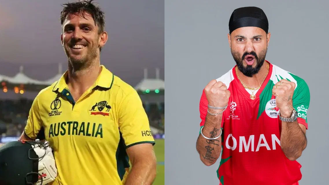 Where to watch AUS vs OMN match (Source: @mufaddal_vohra/x.com, @ICC/x.com)