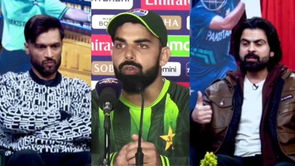 Mohammad Amir, Ahmed Shehzad hit back at Shadab [Source: @Iqra87685226/x]
