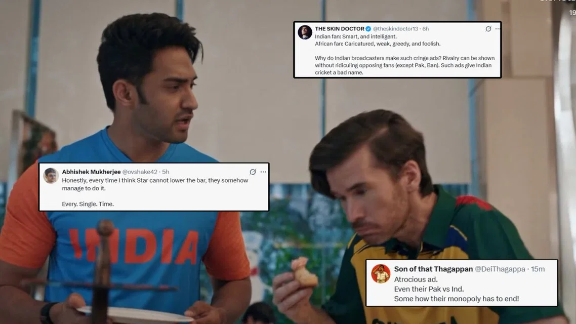 IND vs SA promo receives backlash [Source: X]