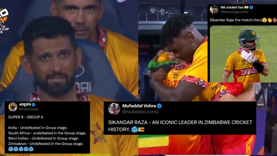 Fans react to Zimbabwe [Source: @mufaddal_vohra/x]