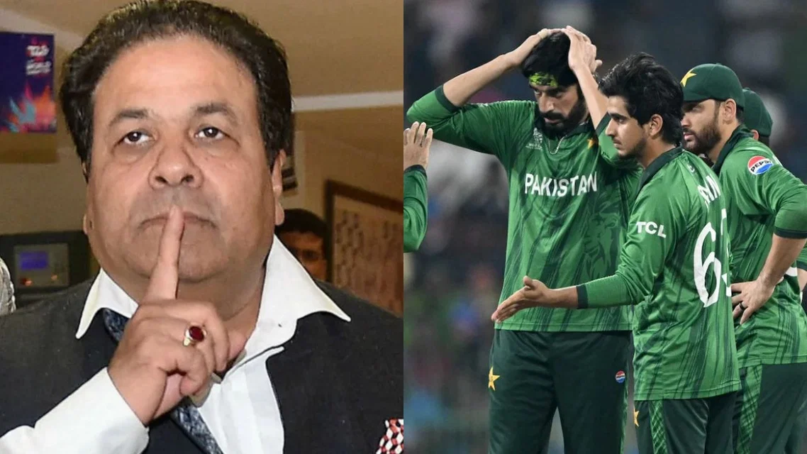 Rajeev Shukla with Pakistan Cricket Team. Image Credits: X