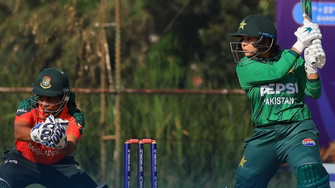 Pakistan beat Bangladesh in Rising Asia Cup women semi-final [Source: @rehman7614/X.com]