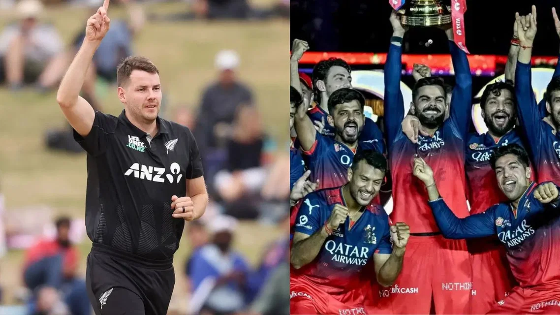 Jacob Duffy on playing for RCB. [Source - AFP Photos]