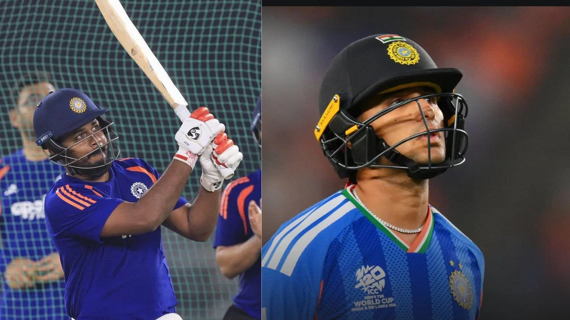 Sanju Samson might re-enter IND playing XI vs SA [Source: X]