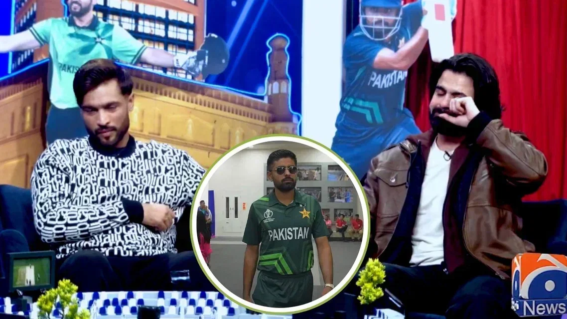 Ahmed Shehzad exposed by Pakistan fan [Source: X]
