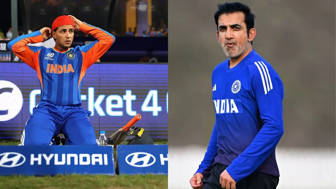 Abhishek Sharma and Gautam Gambhir (Source:X)