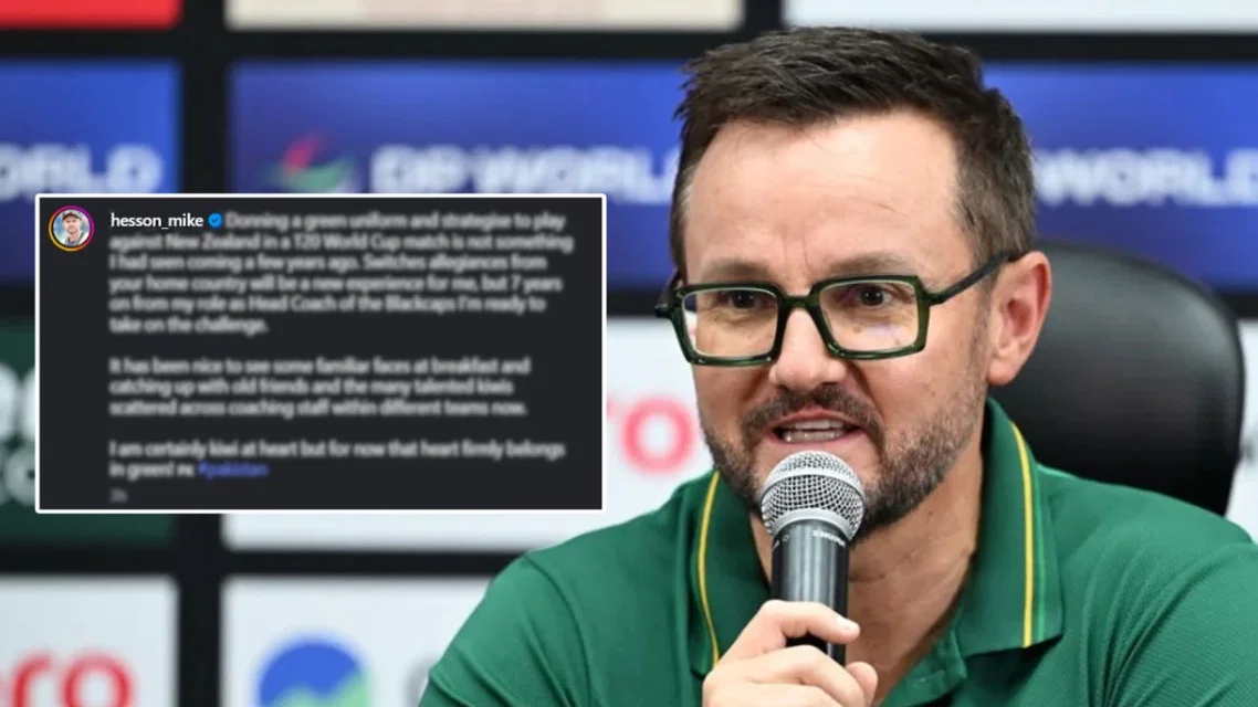 Mike Hesson at a press conference ahead of NZ clash [Source: X]