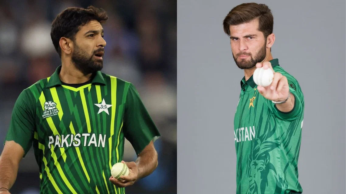 Haris Rauf and Shaheen Afridi (Source:X)