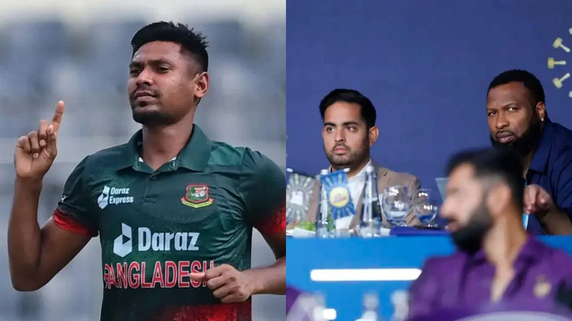 Mustafizur Rahman Returns To IPL Teams' Wishlist. [Source - AFP/BCCI.com]