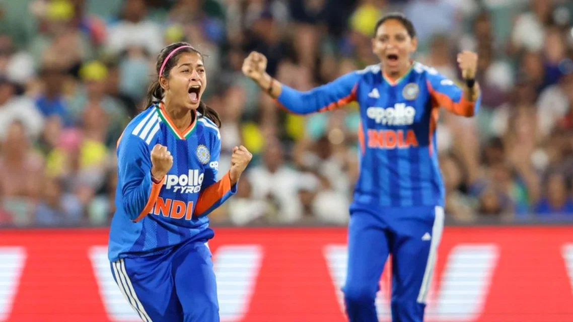 India beat Australia by 17 runs. [Source - @bcciwomen/x.com]