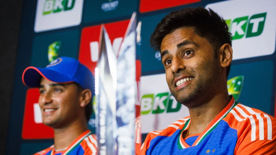 Captain SKY backs Abhishek Sharma (Source: AFP)