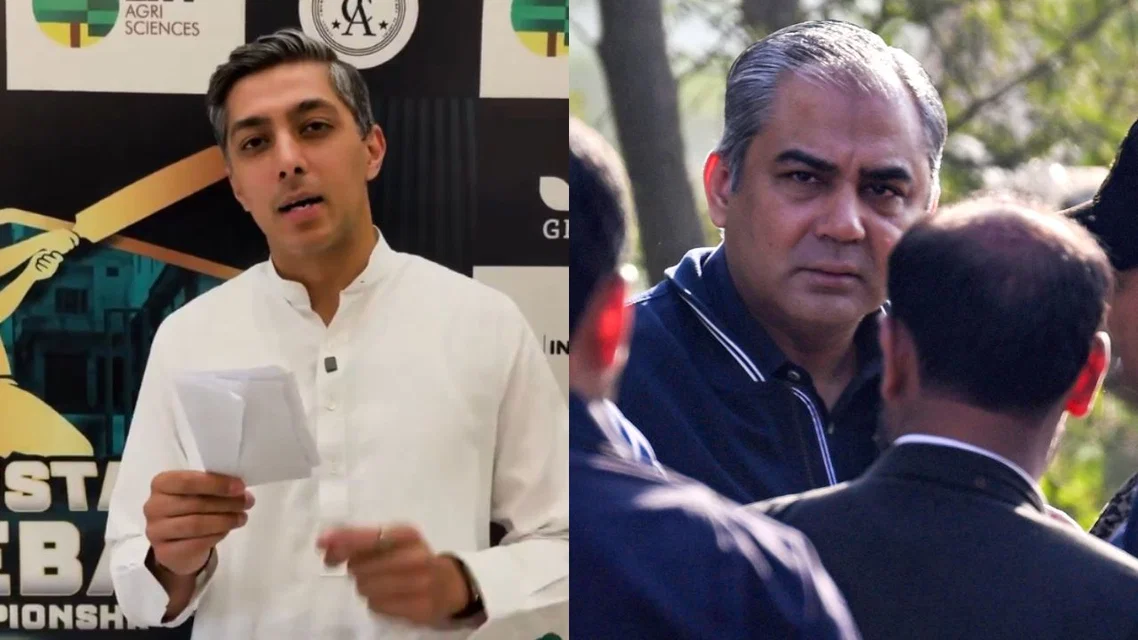 Ali Tareen (L) and Mohsin Naqvi (R) (Source: AFP)