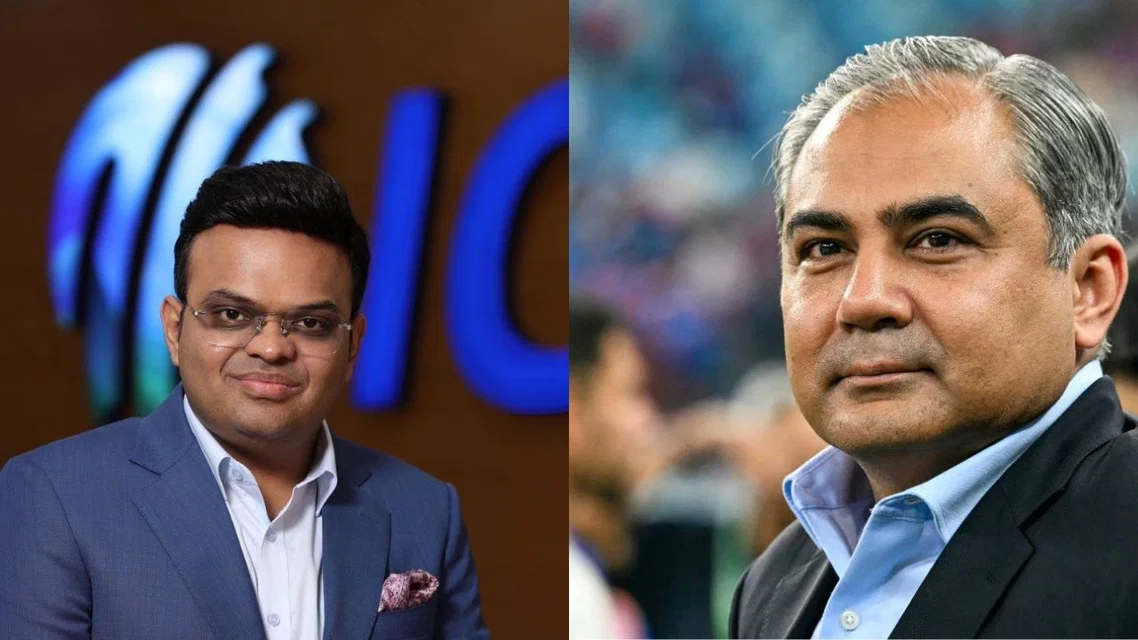 Jay Shah and Mohsin Naqvi (Source:X)