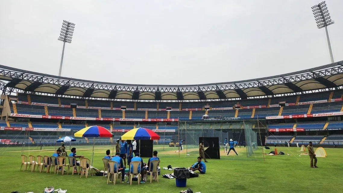 Wankhede Stadium in Mumbai [Source: X]