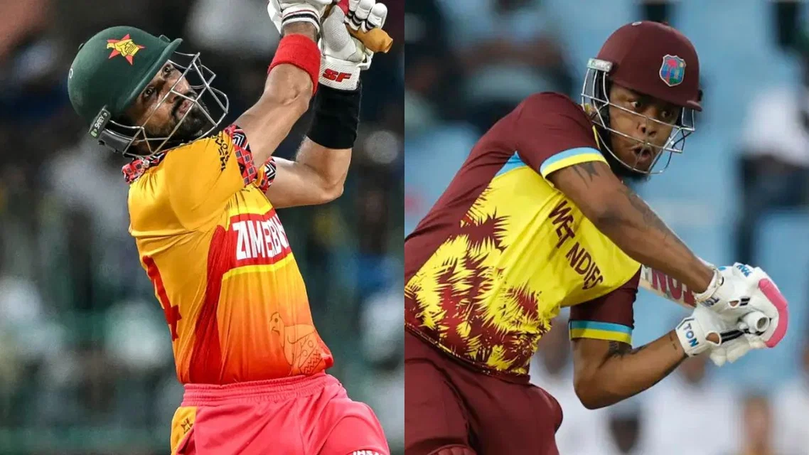 ZIM vs WI Match Predictions. [Source - AFP Photos]