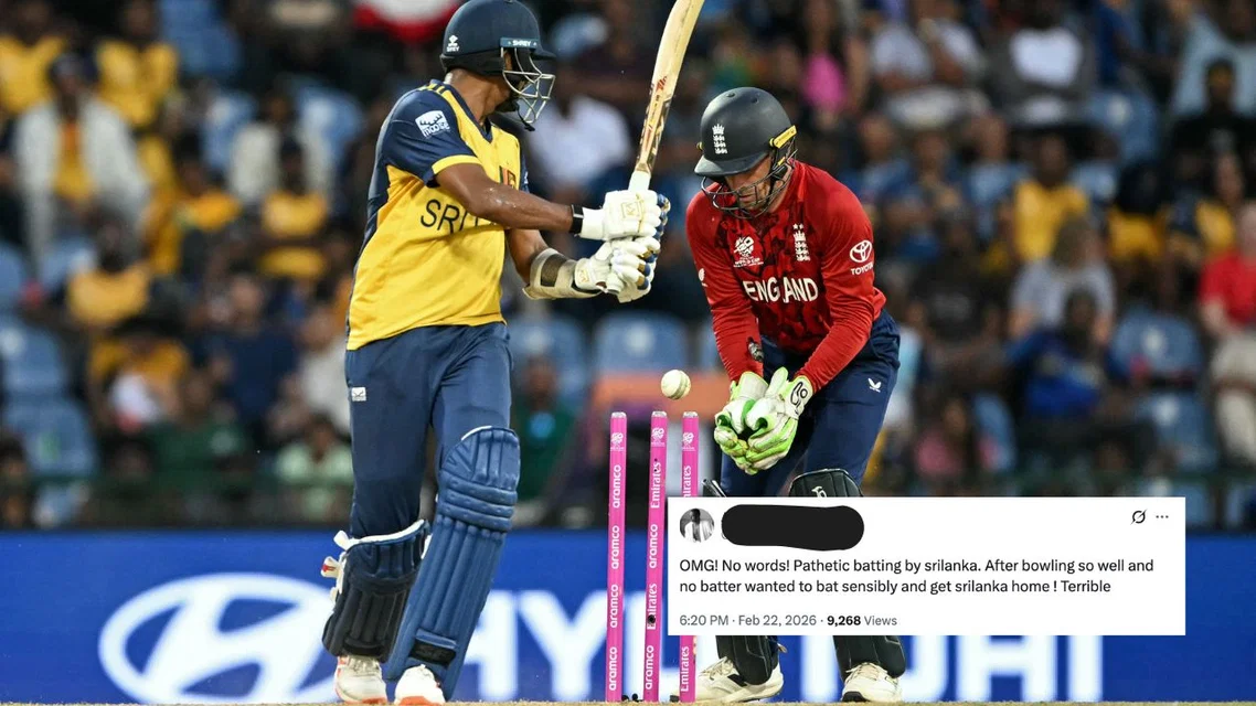 Sri Lanka were humbled by England (Source: AFP & X)