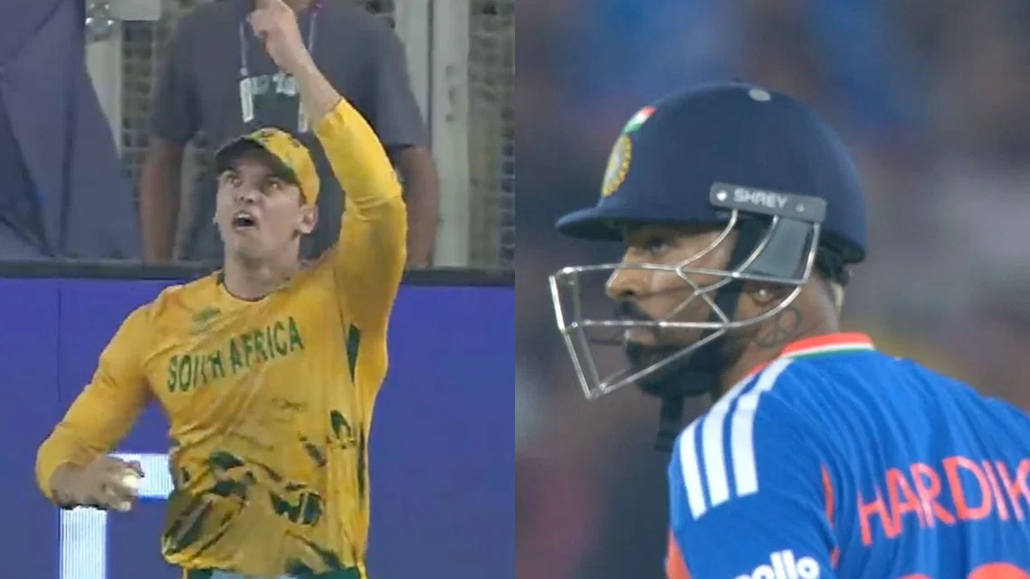 Tristan Stubbs (L) and Hardik Pandya (R) (Source: Screengrab/X)