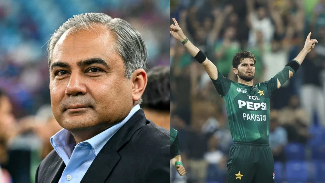 Mohsin Naqvi and Shaheen Afridi (Source:x)